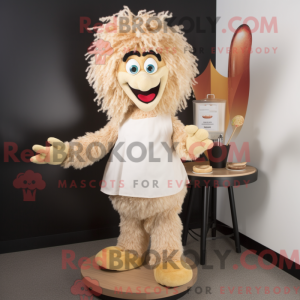Mascotte de personnage de...