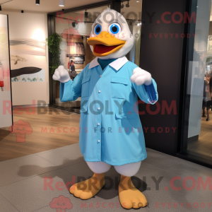 Disfraz de mascota Sky Blue...
