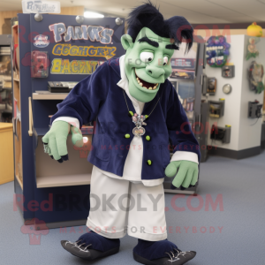 Navy Frankenstein mascotte...