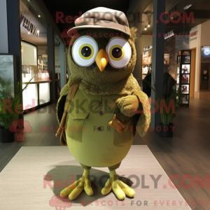 Máscara de Olive Owl com...