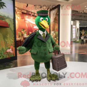 Forest Green Tyrkiet maskot...