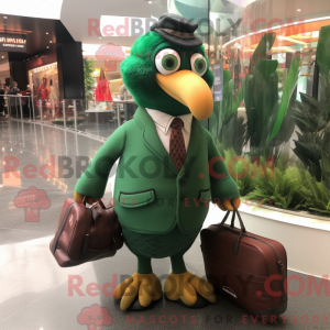 Forest Green Turkey mascot...