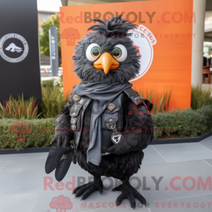 Black Quail maskot...
