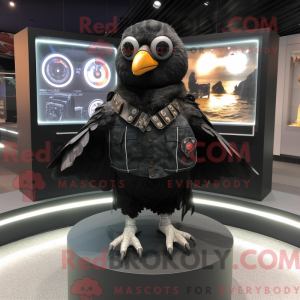 Black Quail mascottekostuum...
