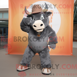 Costume mascotte de bison...