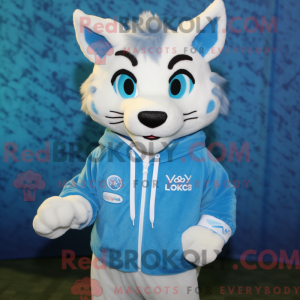 Costume mascotte de Lynx...