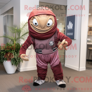 Figura de máscara trilobita...