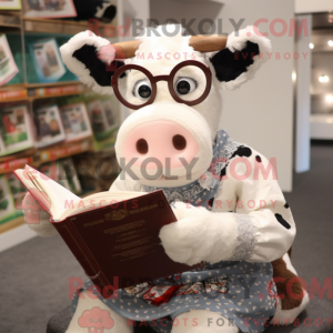Hereford Cow maskot kostume...
