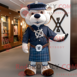 Navy Celtic Cross...
