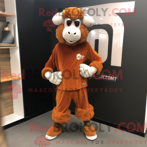Rust Ram maskot kostume...