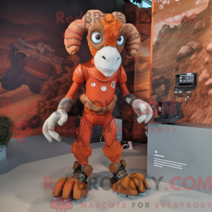 Rust Ram Maskottchen Kostüm...