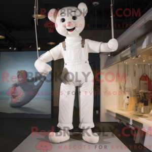 Mascotte de trapéziste...