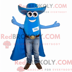 Blå Enchiladas maskot...