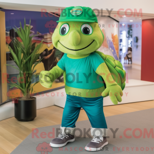 Groene schildpad...