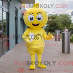 Postava maskota Lemon...