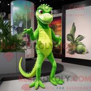 Lime Green Lizard...