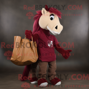 Postava maskota Maroon...
