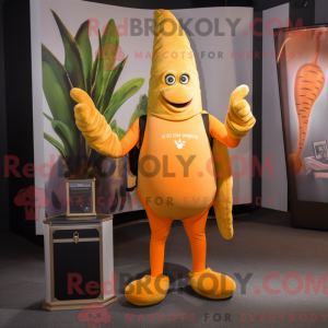 Postava maskota Gold Carrot...