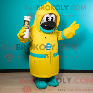 Turquoise Bottle Of Mustard...