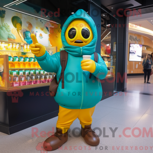 Disfraz de mascota de...