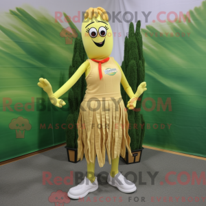 Costume mascotte d asperges...