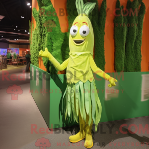 Costume mascotte d asperges...