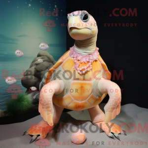 Peach Sea Turtle...