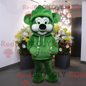 Maskotdrakt Green Bunch Of...