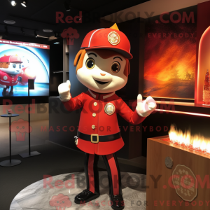 Feuerwehrmann Maskottchen...