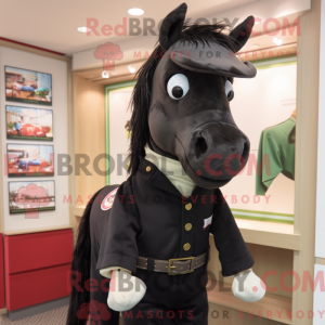 Black Mare mascottekostuum...