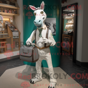 Costume de mascotte d okapi...