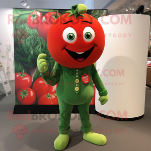 Oliven Tomato maskot...