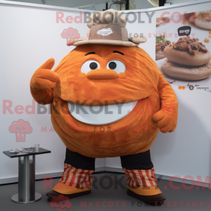 Postava maskota Orange...