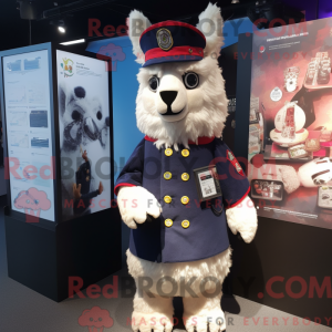 Costume mascotte de lama...