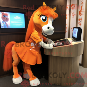 Postava maskota Orange Mare...