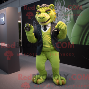 Lime Green Saber-Toothed...