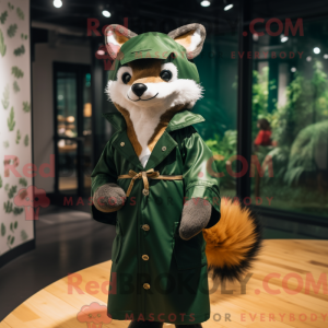 Forest Green Marten maskot...