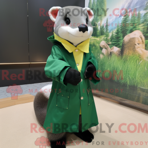 Forest Green Marten mascot...