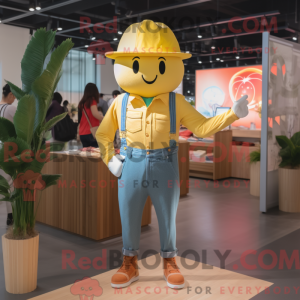 Gold Grapefruit mascot...