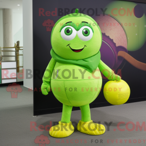 Lime Green Petanque Ball...