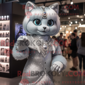 Costume de mascotte de chat...