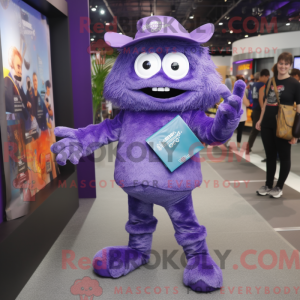 Purple Alliance maskot...