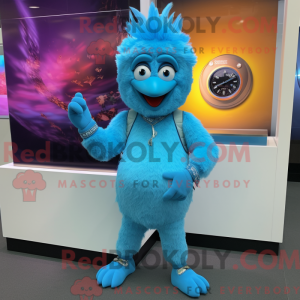 Disfraz de mascota Cyan...