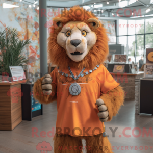 Rust Tamer Lion Maskottchen...