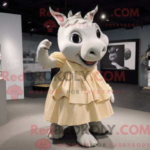 Beige neushoorn...