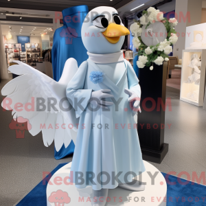 Sky Blue Dove mascot...