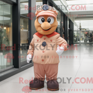 Costume de mascotte Peach...