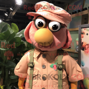 Costume de mascotte Peach...
