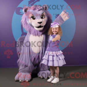 Lavendel Smilodon máscara...