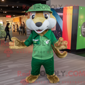 Máscara Grønn Mongoose com...